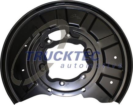 Trucktec Automotive 02.35.549 - Отражатель, защита, тормозной диск avtokuzovplus.com.ua