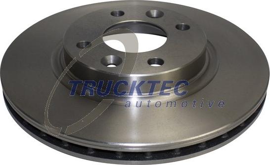 Trucktec Automotive 02.35.550 - Тормозной диск avtokuzovplus.com.ua