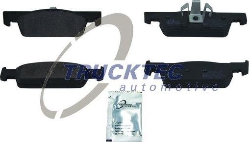 Trucktec Automotive 02.35.552 - Тормозные колодки, дисковые, комплект autodnr.net