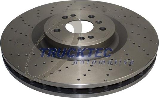 Trucktec Automotive 02.35.557 - Тормозной диск avtokuzovplus.com.ua