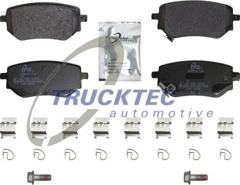 Trucktec Automotive 02.35.633 - Тормозные колодки, дисковые, комплект autodnr.net