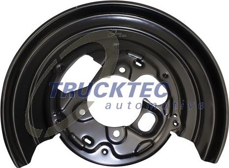 Trucktec Automotive 02.35.644 - Відбивач, диск гальмівного механізму autocars.com.ua