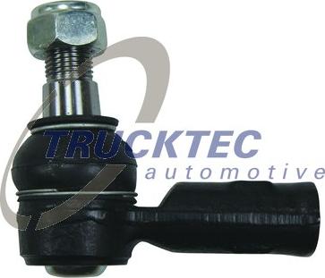 Trucktec Automotive 02.37.043 - Наконечник рульової тяги, кульовий шарнір autocars.com.ua