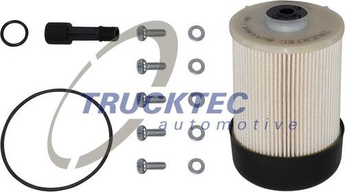 Trucktec Automotive 02.38.132 - Фильтр топливный autocars.com.ua