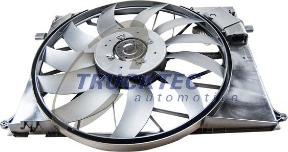 Trucktec Automotive 02.40.182 - Вентилятор, охолодження двигуна autocars.com.ua