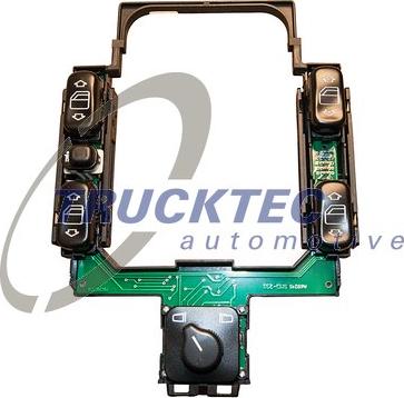 Trucktec Automotive 02.42.334 - Вимикач, стеклолод'емнік autocars.com.ua