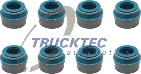 Trucktec Automotive 02.43.008 - Комплект прокладок, стержень клапана autocars.com.ua