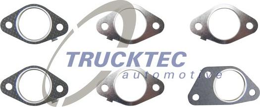 Trucktec Automotive 02.43.127 - Комплект прокладок, випускний колектор autocars.com.ua