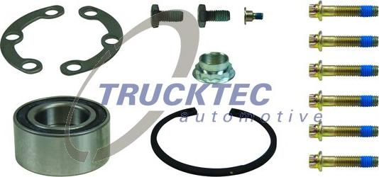 Trucktec Automotive 02.43.184 - Комплект підшипника маточини колеса autocars.com.ua