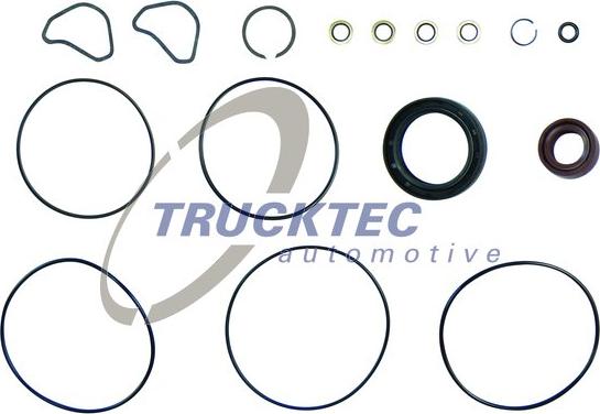 Trucktec Automotive 02.43.186 - Комплект прокладок, гидравлический насос autodnr.net