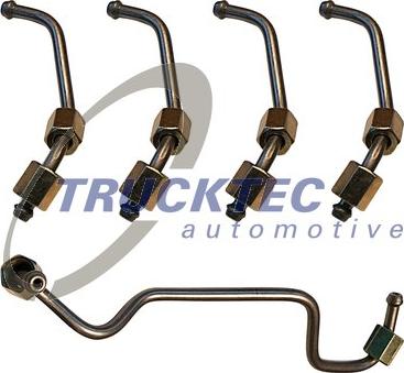 Trucktec Automotive 02.43.299 - Комплект трубопровода высокого давления, система впрыска avtokuzovplus.com.ua