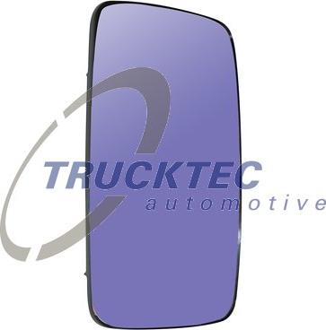 Trucktec Automotive 02.57.028 - Дзеркальне скло, зовнішнє дзеркало autocars.com.ua