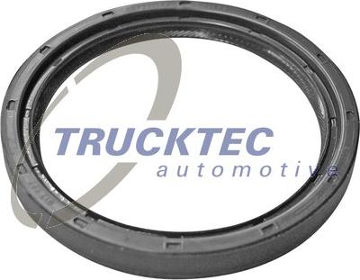 Trucktec Automotive 02.67.242 - Сальник колінчастого валу autocars.com.ua