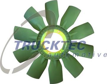 Trucktec Automotive 03.19.025 - Крыльчатка вентилятора, охлаждение двигателя autodnr.net