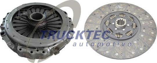 Trucktec Automotive 03.23.139 - Комплект сцепления avtokuzovplus.com.ua