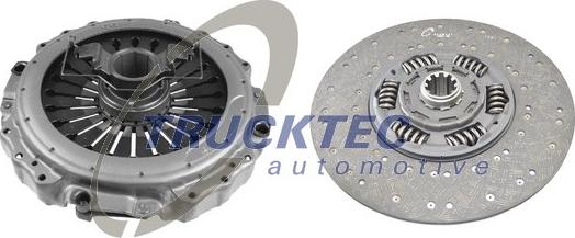 Trucktec Automotive 03.23.140 - Комплект сцепления autodnr.net