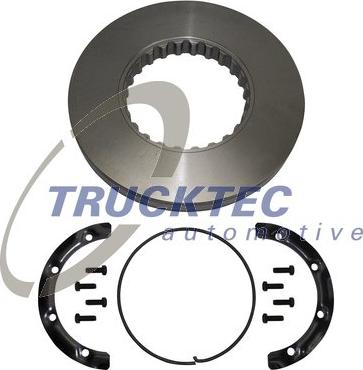 Trucktec Automotive 03.35.042 - Тормозной диск avtokuzovplus.com.ua