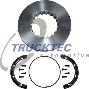 Trucktec Automotive 03.35.047 - Гальмівний диск autocars.com.ua