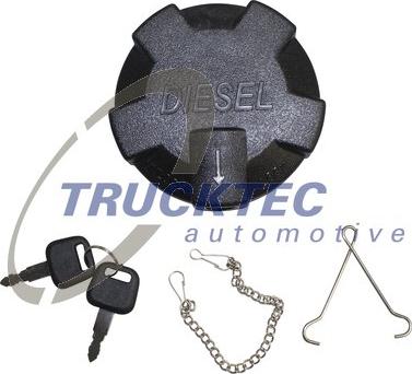 Trucktec Automotive 03.38.009 - Крышка, топливный бак autodnr.net