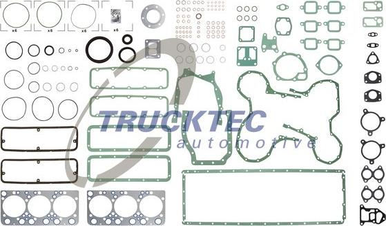 Trucktec Automotive 04.10.062 - Комплект прокладок, двигун autocars.com.ua