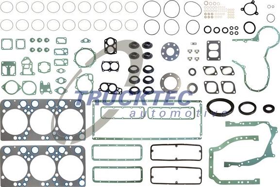 Trucktec Automotive 04.10.109 - Комплект прокладок, двигун autocars.com.ua