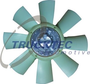 Trucktec Automotive 04.19.007 - Вентилятор, охолодження двигуна autocars.com.ua