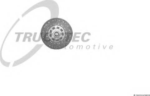 Trucktec Automotive 04.23.104 - Диск сцепления, фрикцион avtokuzovplus.com.ua