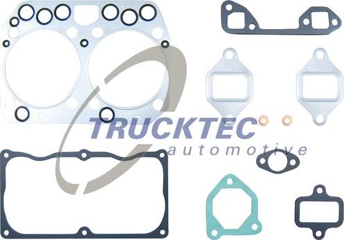 Trucktec Automotive 05.10.037 - Комплект прокладок, головка циліндра autocars.com.ua