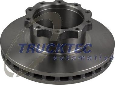 Trucktec Automotive 05.35.012 - Тормозной диск avtokuzovplus.com.ua