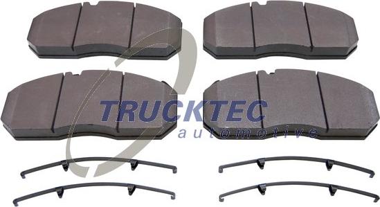 Trucktec Automotive 05.35.020 - Тормозные колодки, дисковые, комплект avtokuzovplus.com.ua