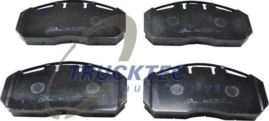 Trucktec Automotive 05.35.027 - Гальмівні колодки, дискові гальма autocars.com.ua