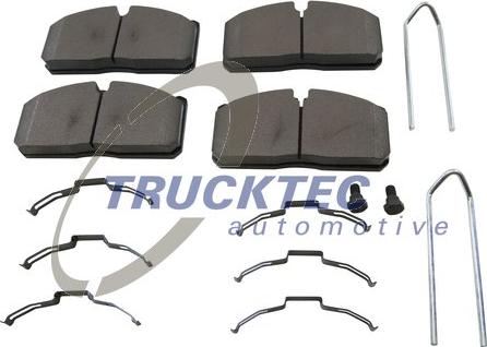 Trucktec Automotive 05.35.040 - Тормозные колодки, дисковые, комплект autodnr.net
