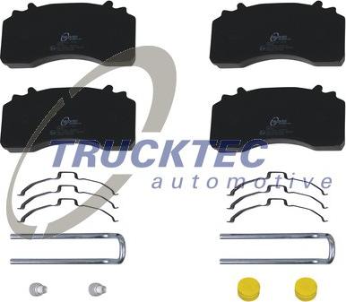 Trucktec Automotive 05.35.071 - Гальмівні колодки, дискові гальма autocars.com.ua
