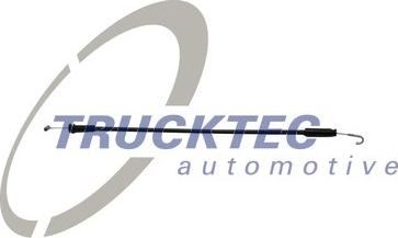 Trucktec Automotive 05.53.012 - Тросовый привод, откидывание крышки - ящик для хранения avtokuzovplus.com.ua