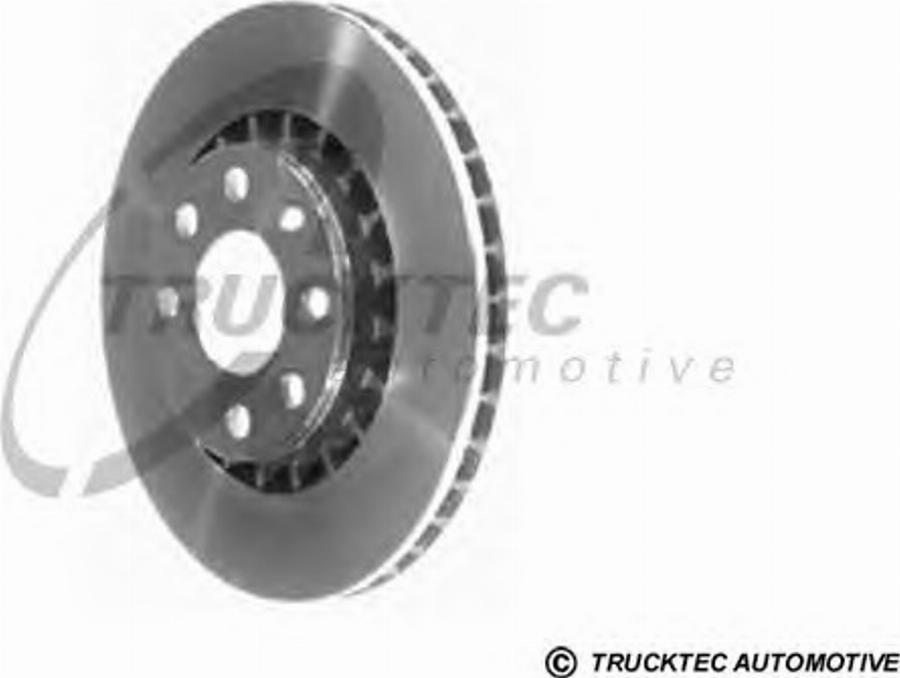 Trucktec Automotive 0635006 - Тормозной диск autodnr.net