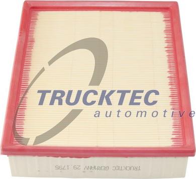 Trucktec Automotive 07.14.018 - Повітряний фільтр autocars.com.ua