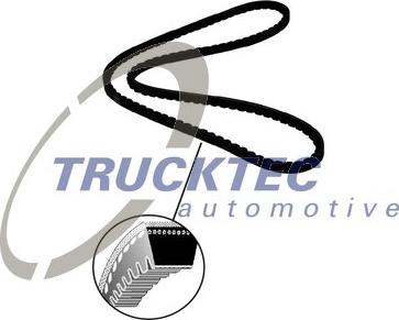 Trucktec Automotive 08.19.100 - Клиновий ремінь autocars.com.ua