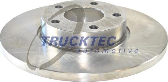 Trucktec Automotive 07.35.034 - Тормозной диск avtokuzovplus.com.ua