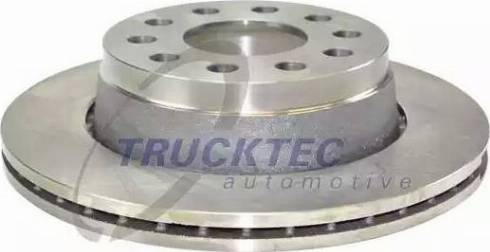 Trucktec Automotive 07.35.055 - Тормозной диск avtokuzovplus.com.ua