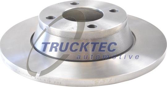 Trucktec Automotive 07.35.097 - Тормозной диск avtokuzovplus.com.ua