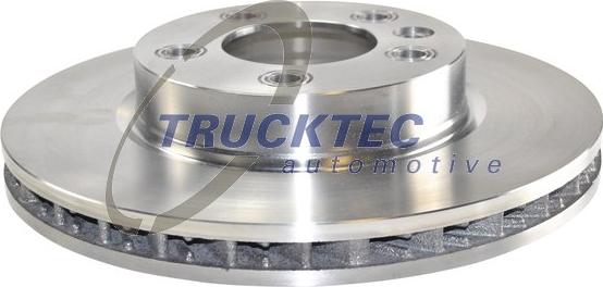 Trucktec Automotive 07.35.187 - Гальмівний диск autocars.com.ua