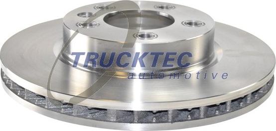 Trucktec Automotive 07.35.188 - Гальмівний диск autocars.com.ua