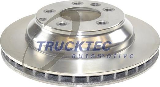 Trucktec Automotive 07.35.189 - Гальмівний диск autocars.com.ua