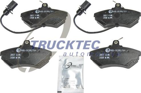 Trucktec Automotive 07.35.229 - Тормозные колодки, дисковые, комплект avtokuzovplus.com.ua