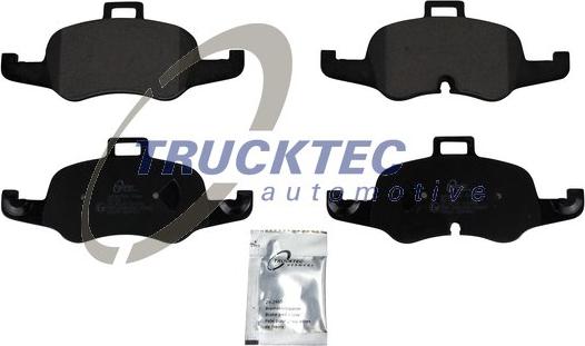 Trucktec Automotive 07.35.274 - Тормозные колодки, дисковые, комплект autodnr.net