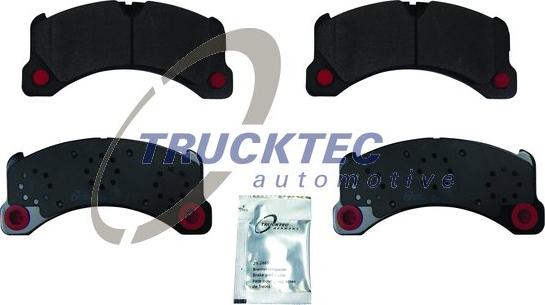 Trucktec Automotive 07.35.282 - Тормозные колодки, дисковые, комплект autodnr.net