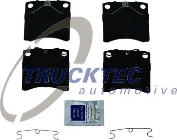 Trucktec Automotive 07.35.291 - Гальмівні колодки, дискові гальма autocars.com.ua