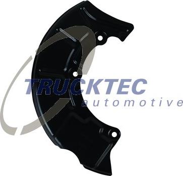 Trucktec Automotive 07.35.295 - Отражатель, защита, тормозной диск avtokuzovplus.com.ua