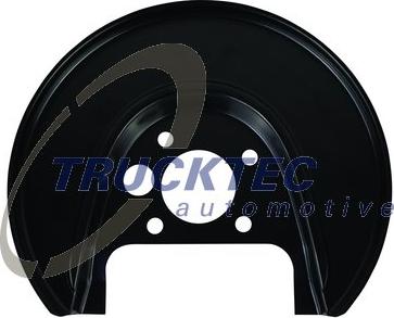 Trucktec Automotive 07.35.297 - Отражатель, защита, тормозной диск avtokuzovplus.com.ua