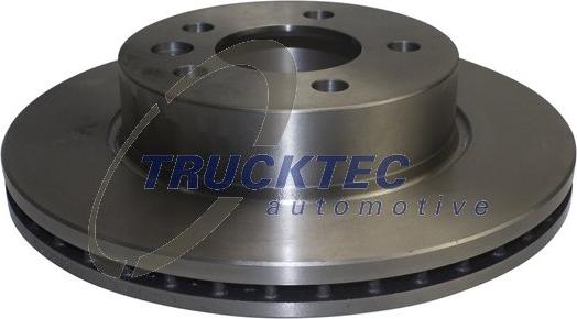 Trucktec Automotive 07.35.318 - Тормозной диск avtokuzovplus.com.ua